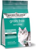 Arden Grange GF Cat Adult Sensitive White Fish & Potato 400 g - Cat Kibble