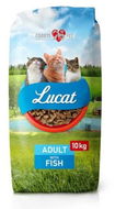Cobbys Pet Lucat Adult Fish 10 kg - Granule pro kočky
