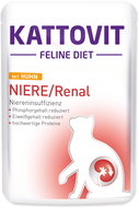 Kattovit Niere/Renal chicken 85 g - Diet Cat Pouches