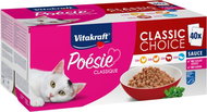 Vitakraft Poésie Classique Big pack of pouches for cats 40 × 85 g - Cat Food Pouch