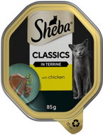 Sheba tub with chicken 22 × 85 g - Cat Food in Tray