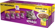 Whiskas poultry selection capsules in jelly 40 × 85 g - Cat Food Pouch