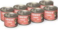 LOUIE canned food for cats with salmon 200 g 8 pcs - Canned Food for Cats