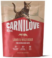 Carnilove Active Cat Dry Made with Lamb & Wild boar for Sterilized Adult All Breeds 400 g - Cat Kibble