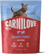 Carnilove Active Cat Dry Made with Salmon & Turkey for Kittens 400 g - Kibble for Kittens