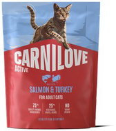Carnilove Active Cat Dry Made with Salmon & Turkey for Adult All Breeds 400 g - Cat Kibble