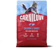 Carnilove Active Cat Dry Made with Salmon & Turkey for Adult Large Breeds 2 kg - Cat Kibble