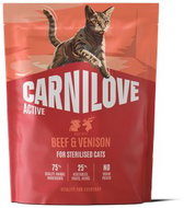 Carnilove Active Cat Dry Made with Beef & Venison for Sterilized Adult All Breeds 400 g - Cat Kibble