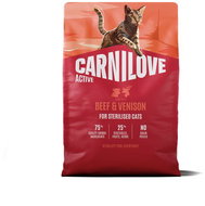 Carnilove Active Cat Dry Made with Beef & Venison for Sterilized Adult All Breeds 2 kg - Cat Kibble