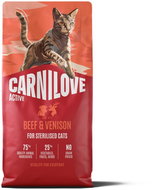 Carnilove Active Cat Dry Made with Beef & Venison for Sterilized Adult All Breeds 6 kg - Cat Kibble