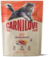Carnilove True Fresh Cat Dry Beef for Adult Large Breeds 400 g - Cat Kibble