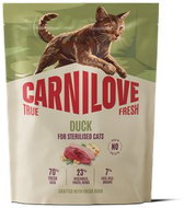Carnilove True Fresh Cat Dry Duck for Sterilized Adult All Breeds 400 g - Cat Kibble