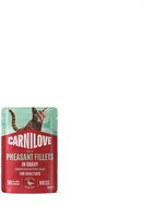 Carnilove Cat Pouch Gravy rich in Pheasant enriched with Raspberry Leaves 85 g - Cat Food Pouch