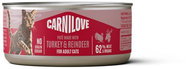 Carnilove Cat Can Paté Made with Turkey & Reindeer 100 g - Canned Food for Cats