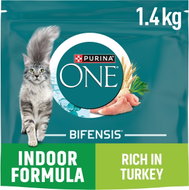 Purina ONE Bifensis Indoor granules for cats turkey 1.4 kg - Cat Kibble