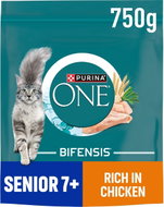 Purina ONE Bifensis Senior 7+ cat food chicken 750 g - Cat Kibble