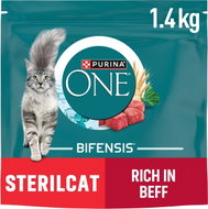 Purina ONE Bifensis Sterilicat cat food beef 1.4 kg - Cat Kibble