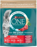 Purina ONE Bifensis Sterilcat cat food beef 750 g - Cat Kibble
