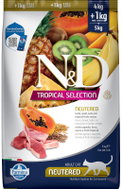 N&D Tropical Selection Cat Lamb Neutered 4 + 1 kg - Cat Kibble