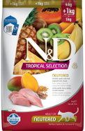 N&D Tropical Selection Cat Chicken Neutered 4 + 1 kg - Cat Kibble
