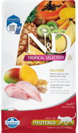 N&D Tropical Selection Cat Chicken Neutered 300 g - Cat Kibble
