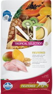 N&D Tropical Selection Cat Chicken Neutered 1,5 kg - Cat Kibble