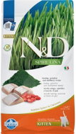 N&D Spirulina Cat Herring & Wolfberry Kitten 1,5 kg - Kibble for Kittens