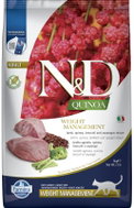 N&D Quinoa Cat Weight Management Lamb & Broccoli Adult 5 kg - Diet Cat Kibble
