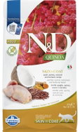 N&D Quinoa Cat Skin & Coat Quail Adult 300 g - Diet Cat Kibble