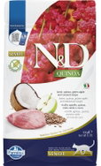 N&D Quinoa Cat Lamb & Green Apple Senior 300 g - Cat Kibble