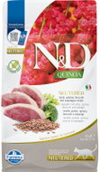 N&D Quinoa Cat GF Duck, Broccoli & Asparagus Neutered Adult 300 g - Cat Kibble