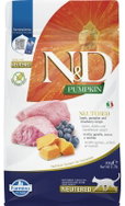 N&D Pumpkin Cat GF Lamb & Blueberry Neutered Adult 300 g - Cat Kibble