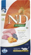 N&D Pumpkin Cat GF Lamb & Blueberry Neutered Adult 1,5 kg - Cat Kibble