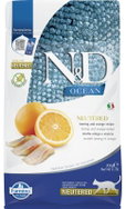 N&D Ocean Cat GF Herring & Orange Neutered Adult 300 g - Cat Kibble