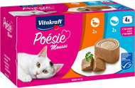 Vitakraft Poésie Mousse duck, salmon 4 × 85g - Canned Food for Cats