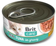 Brit Care Cat Real Tuna in gravy 80 g - Canned Food for Cats