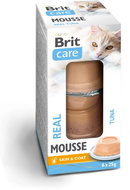 Brit Care Cat Mousse Real Tuna 6 × 25g - Cat Food in Tray
