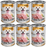COMPLETE MENU for Dogs Monoprotein - Chicken with Vegetables 6 × 400g - Canned Dog Food