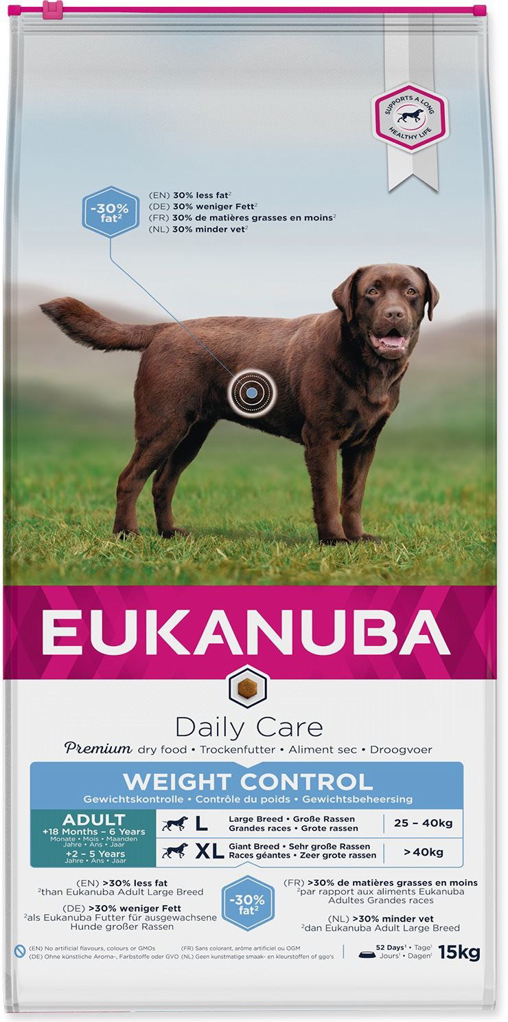 Eukanuba Adult Large Weight Control 15kg Dog Kibble Alza.cz