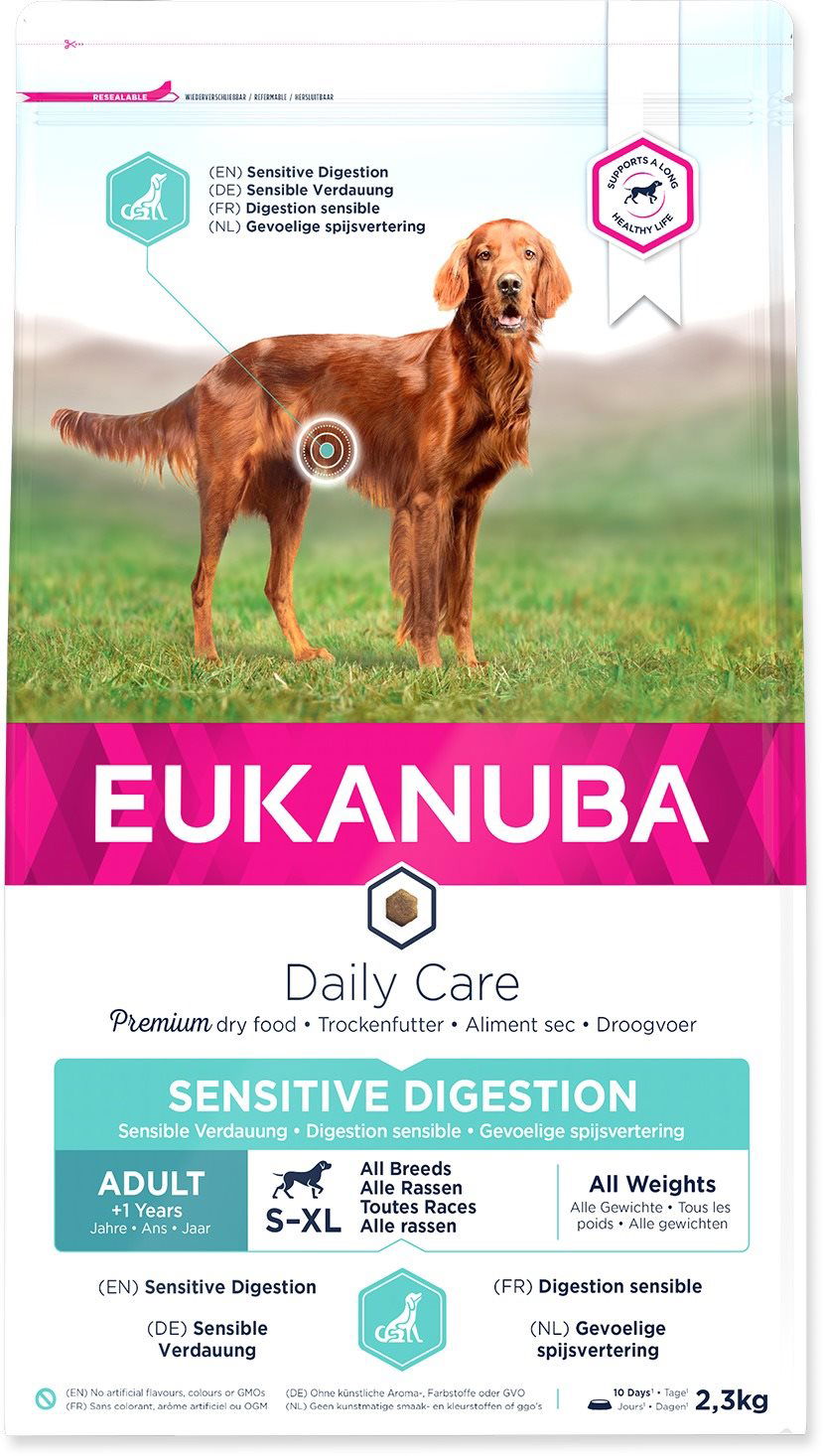 Eukanuba daily care sensitive digestion 2.5 kg hotsell