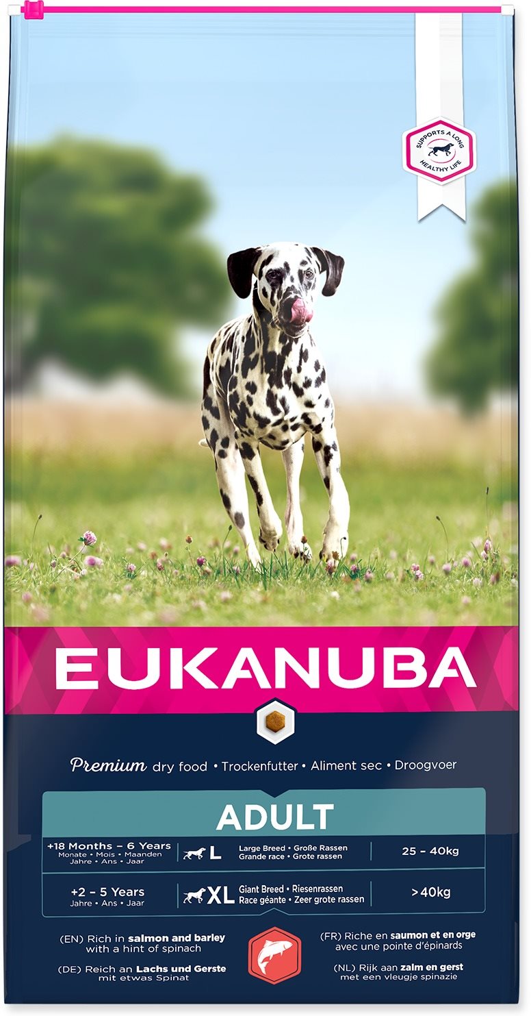 Eukanuba Adult Large Giant Salmon 12kg Dog Kibble Alza.cz