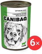 Canibaq Classic Jehněčí 6 × 415 g - Konzerva pro psy