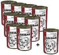 Canibaq Classic Liver 9 × 415g + 1 Free - Canned Dog Food