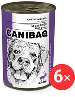 Canibaq Classic Zvěřina 6 × 415 g - Konzerva pro psy