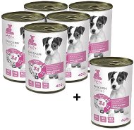ThePet+ Canned Dog Food Chicken Puppy 400g 5 + 1 free - Canned Dog Food