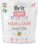 Brit Care Dog Hair&Skin Insect&Fish 1 kg - Granuly pre psov