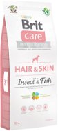 Brit Care Dog Hair&Skin Insect&Fish 12 kg - Granuly pre psov