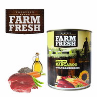 Topstein Farm Fresh Kangaroo with Cranberries 400g - Canned Dog Food