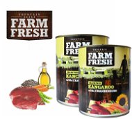 Farm Fresh Kangaroo with Cranberries 2 × 800g - Canned Dog Food