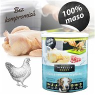 Topstein Chicken and Udder in a TIN, 800g - Canned Dog Food